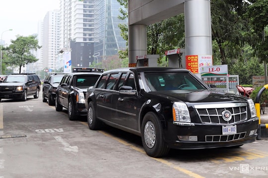 Xăng dầu cho đoàn xe của Tổng thống Mỹ được cung cấp thế nào ở Việt Nam?