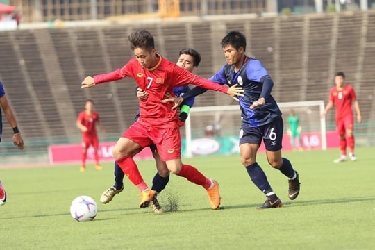 U22 Việt Nam đánh bại Campuchia trận tranh hạng Ba giải Đông Nam Á