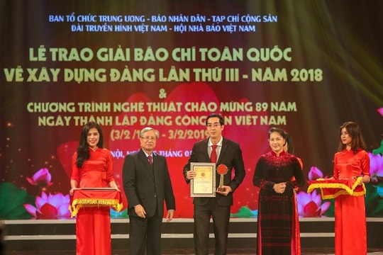 Nhiều điểm mới tại Giải báo chí toàn quốc về xây dựng Đảng 2019