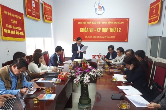 Sẽ thành lập Chi hội nhà báo Thường trú trực thuộc Hội Nhà báo Việt Nam tỉnh Nghệ An