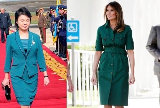 Phong cách thời trang đối lập của hai đệ nhất phu nhân Mỹ - Triều