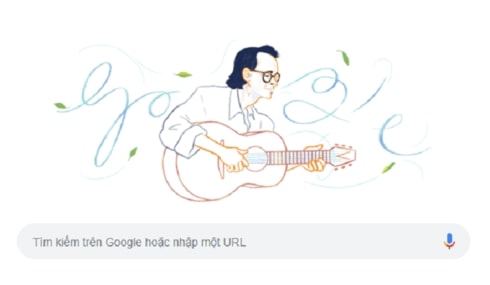 Trịnh Công Sơn - người Việt Nam đầu tiên được Google Doodles vinh danh