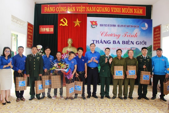 Tuổi trẻ Nghệ An tổ chức chương trình “Tháng 3 Biên giới“