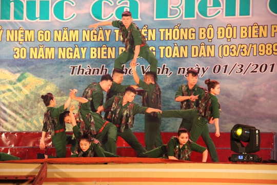 Sôi động đêm giao lưu nghệ thuật “Khúc ca biên cương”