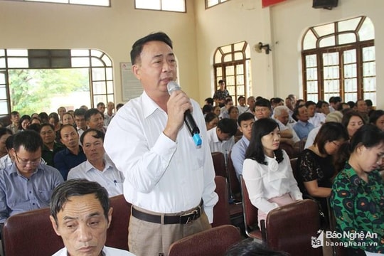 Đồng chí Nguyễn Đắc Vinh: Tránh tình trạng hạn chế đối tượng tham gia tiếp xúc cử tri