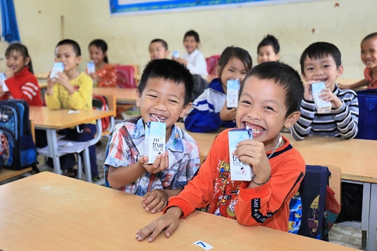 TH tiên phong đồng hành cùng Chương trình “Sữa học đường” 