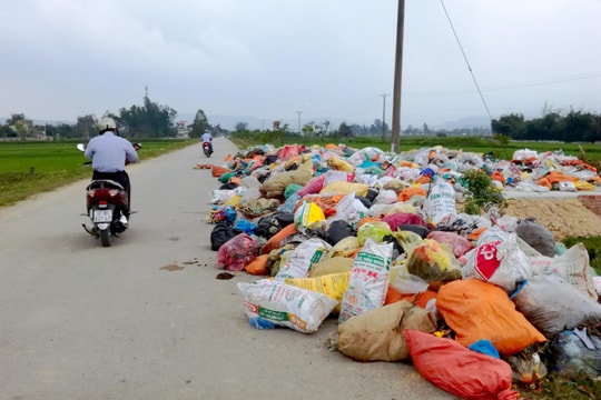 Nghệ An: Mỗi năm thiếu gần 13 tỷ đồng kinh phí xử lý rác