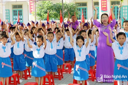 Quỳnh Lưu sẽ sáp nhập nhiều trường Tiểu học và Trung học cơ sở 