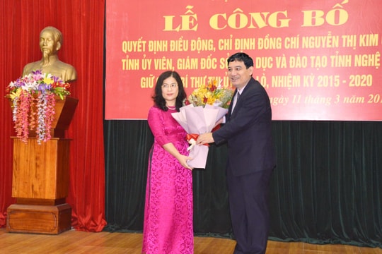 Thị ủy Cửa Lò có nữ Bí thư đầu tiên