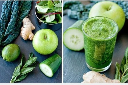 5 công thức sinh tố thanh lọc cơ thể cho làn da mịn màng