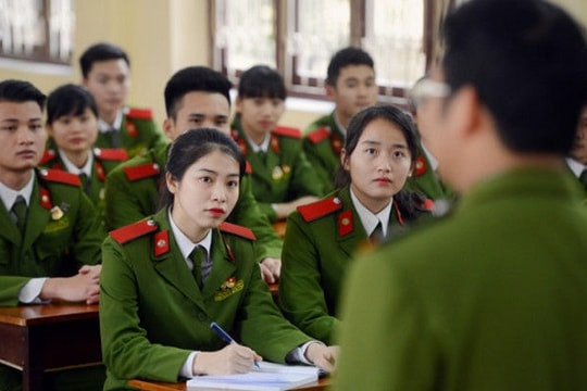 Trường Công an sẽ hủy kết quả của thí sinh gian lận điểm đã trúng tuyển