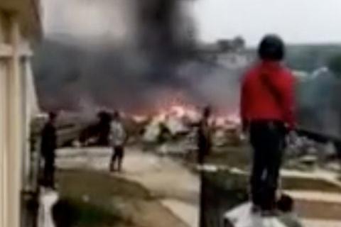 Tiêm kích Trung Quốc rơi tại tỉnh Hải Nam