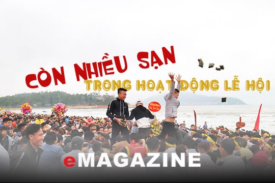 Còn nhiều “sạn” trong hoạt động lễ hội