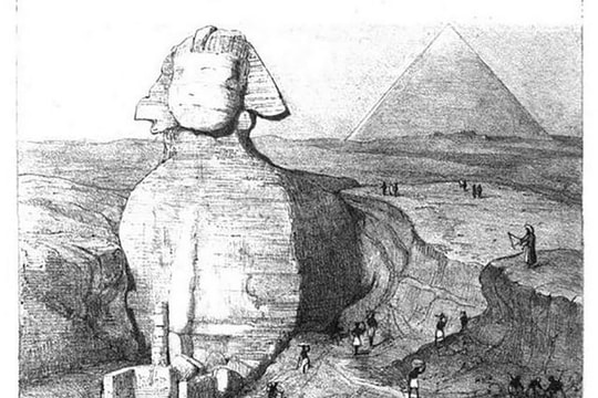 Có một cảnh cửa bí ẩn trong tượng Nhân sư của Ai Cập?