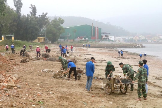 Các cơ sở Đoàn thực hiện Ngày Chủ nhật xanh