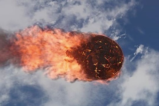 Cực hiếm, nổ sao băng mạnh gấp chục lần bom nguyên tử