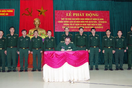 Phát động thi đua chào mừng 65 năm Chiến thắng lịch sử Điện Biên Phủ