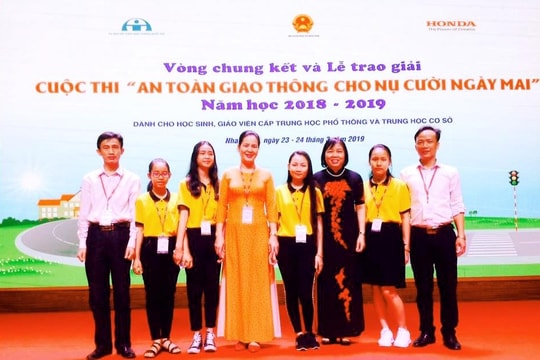 Nghệ An đạt 2 giải Nhất tại cuộc thi "ATGT cho nụ cười ngày mai"