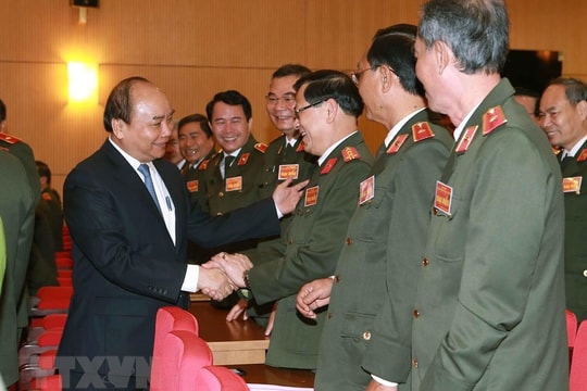 Thủ tướng Nguyễn Xuân Phúc dự Hội nghị sơ kết công tác quý I/2019 của Bộ Công an