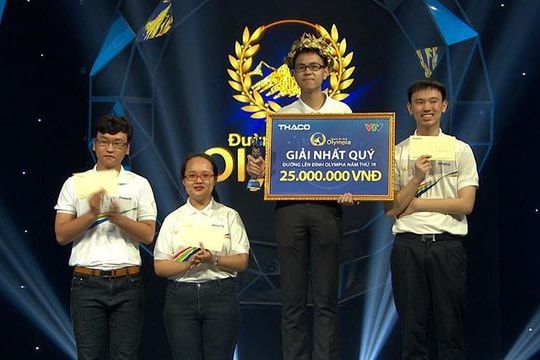 Nam sinh vào Chung kết năm Olympia được bầu chọn Thanh thiếu niên tiêu biểu Nghệ An 