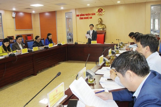 HĐND tỉnh Nghệ An sẽ giám sát thu ngân sách trên địa bàn 
