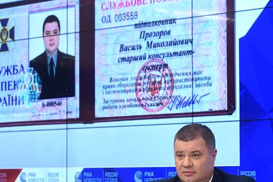 Ukraine xác nhận Prozorov là nhân viên Cơ quan An ninh