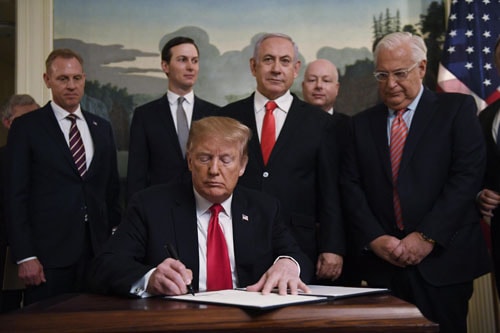 Arab Saudi lên án Mỹ vì công nhận Cao nguyên Golan thuộc Israel