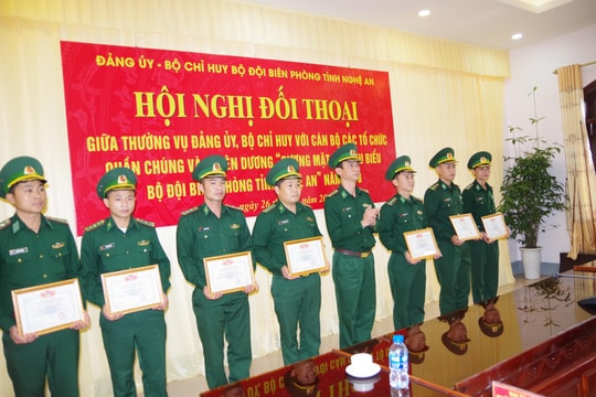 Bộ đội biên phòng Nghệ An: Tuyên dương 10 gương mặt trẻ tiêu biểu