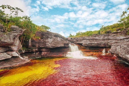 Dòng sông đẹp nhất thế giới “chảy xuống từ thiên đường“