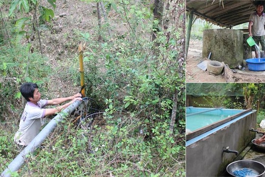 Xóa tư tưởng “cha chung không ai khóc” ở các công trình nước tự chảy 