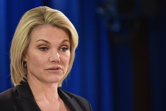 Phát ngôn viên Bộ Ngoại giao Hoa Kỳ Heather Nauert từ chức