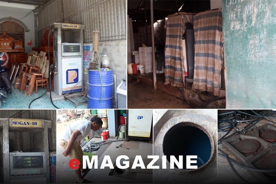 Nghệ An: Hàng trăm cây xăng dầu nằm trong nhà dân?