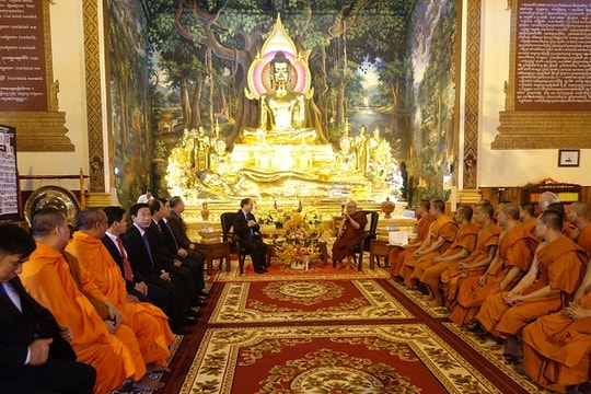 Đoàn đại biểu cấp cao Ban Tôn giáo Chính phủ thăm và làm việc tại Campuchia