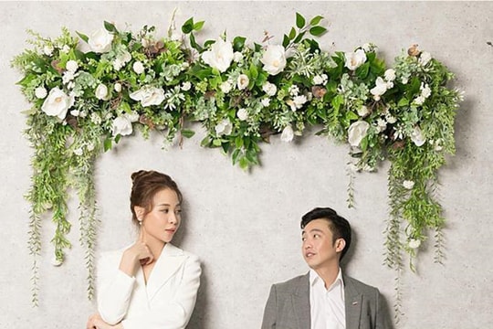 Cường Đô La đăng ảnh cưới, nói lời yêu với Đàm Thu Trang