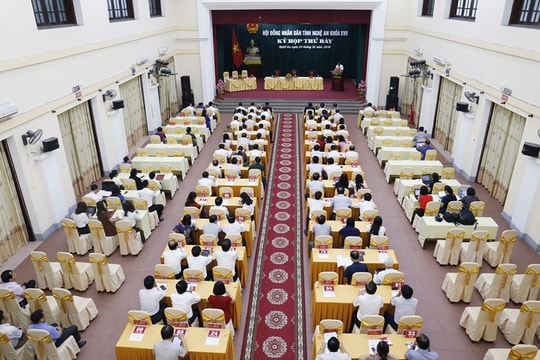 Nghệ An: Chấn chỉnh việc thực hiện nội dung trình các phiên họp UBND, HĐND tỉnh