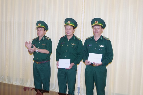 Nghệ An: Công bố quyết định của Bộ Quốc phòng, Bộ Tư lệnh BĐBP về bổ nhiệm, điều động cán bộ