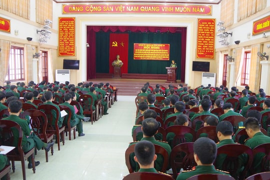 Đảng ủy Quân sự tỉnh quán triệt, triển khai nghị quyết, chỉ thị của Bộ Chính trị, Ban Bí thư