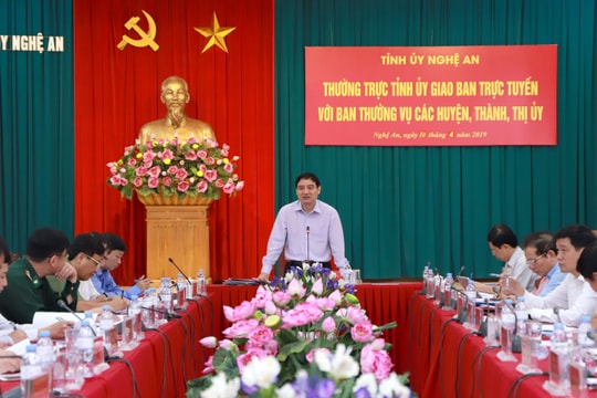 Bí thư Tỉnh ủy lưu ý bí thư cấp ủy huyện, xã thực hiện nghiêm túc tiếp công dân định kỳ