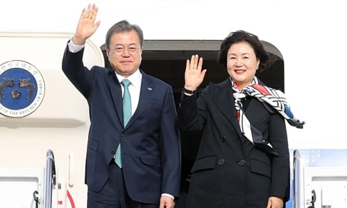 Tổng thống Hàn tới Mỹ họp thượng đỉnh với Trump về Triều Tiên