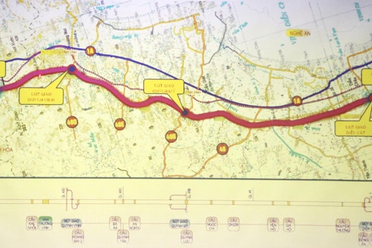 Đường bộ cao tốc Bắc – Nam: Năm 2019, Nghệ An cần giải phóng mặt bằng đạt 80-90%