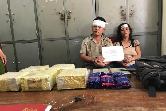 Trưởng bản cầm đầu đường dây mua bán ma túy từ Lào về Nghệ An 