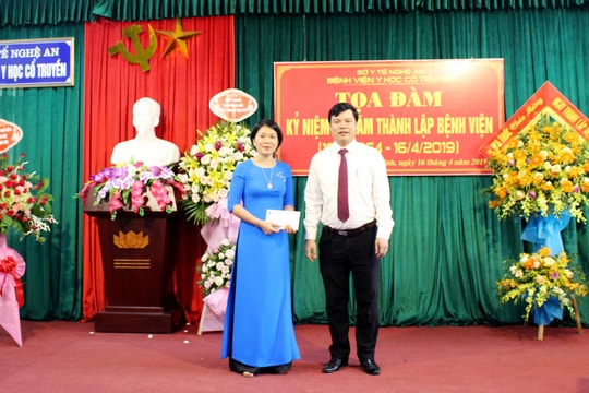 Bệnh viện Y học cổ truyền Nghệ An kỷ niệm 55 năm thành lập