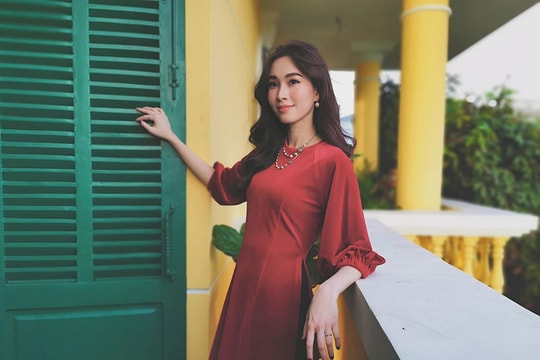 Đặng Thu Thảo đẹp nền nã trong ảnh đời thường do ông xã chụp