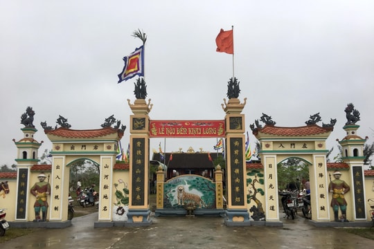 Ngôi đền thiêng trên đất Tân Sơn