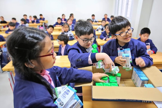 Những lợi ích khi tham gia Chương trình Sữa học đường