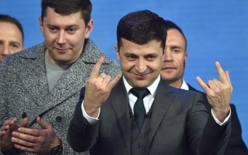 Thất vọng về cách mạng Maidan, cử tri Ukraine bầu danh hài làm Tổng thống 