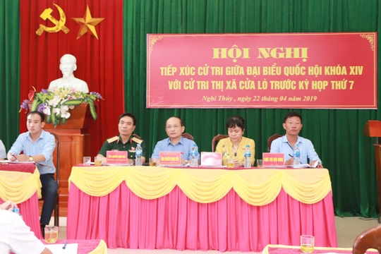 Tư lệnh Quân khu 4 tham gia Đoàn đại biểu Quốc hội tỉnh Nghệ An