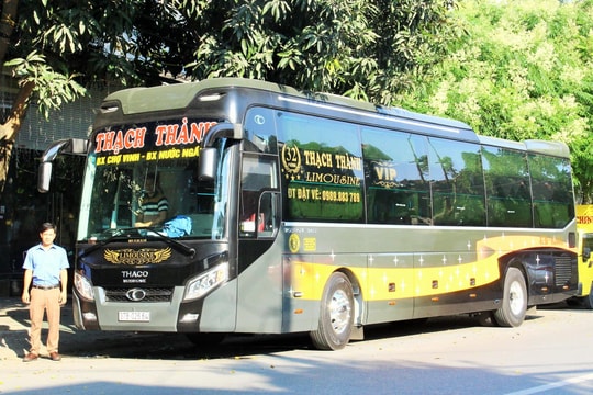 Thạch Thành đưa vào khai thác dòng xe ”khách sạn di động”