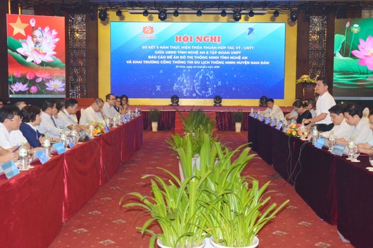 Chủ tịch UBND tỉnh Thái Thanh Quý: Nâng tầm hợp tác chiến lược về viễn thông, công nghệ thông tin