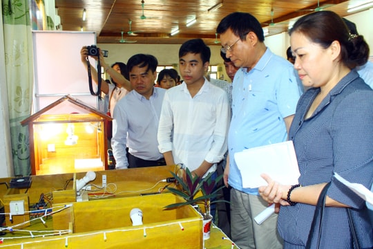 68 sản phẩm tham dự cuộc thi Sáng tạo Thanh thiếu niên Nhi đồng năm 2019